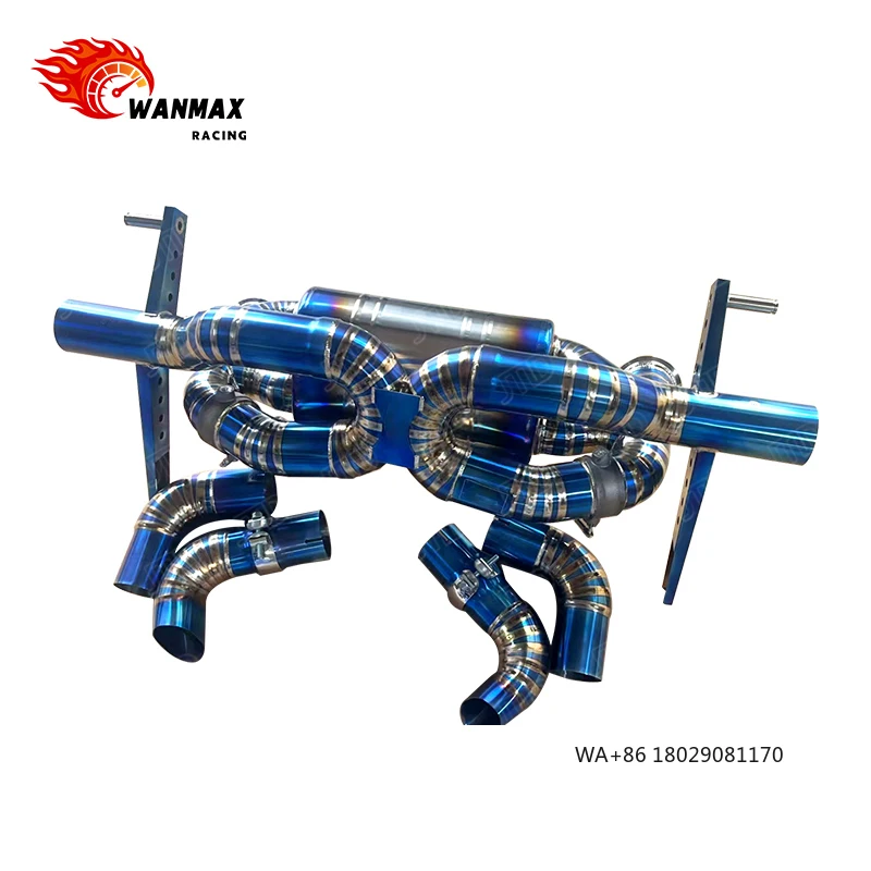 

Performance Titanium Valvetronic Exhaust Catback System for R8 V10 Gen2 2017-2023 Exhaust