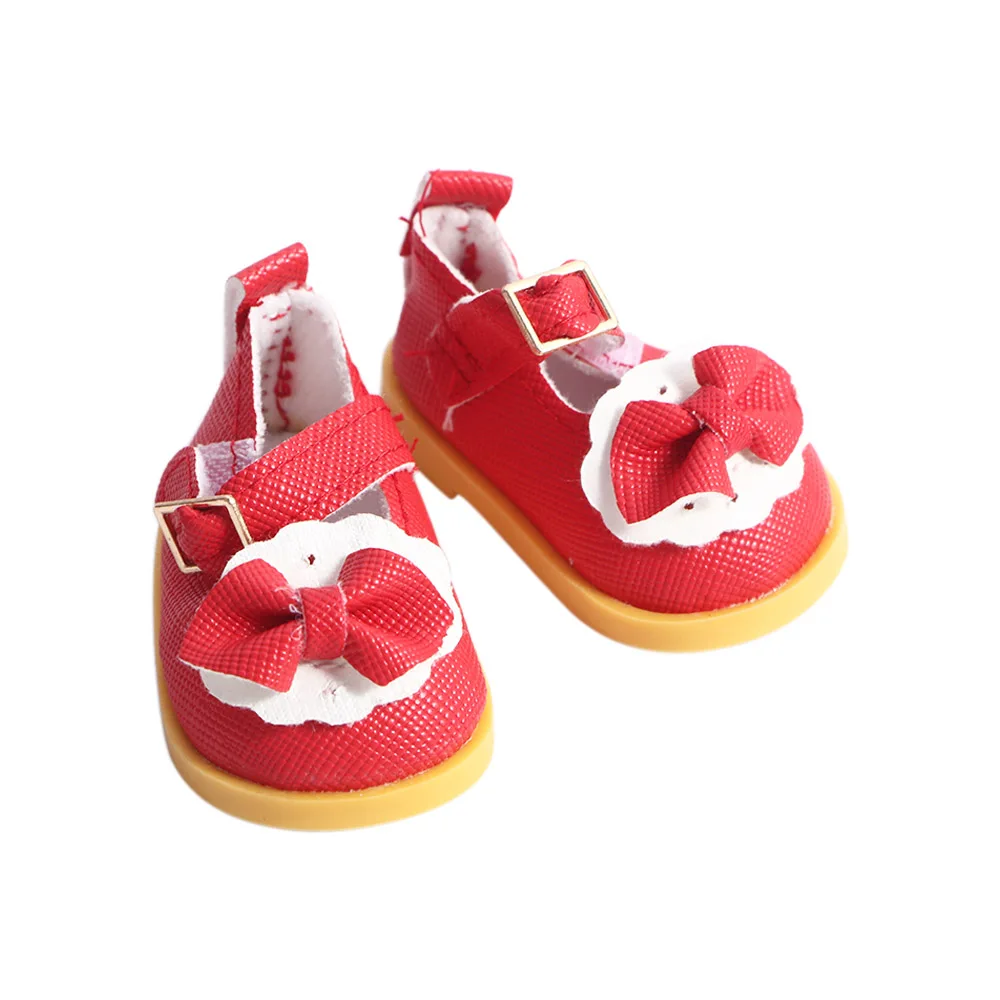 لطيف القطن دمية القوس بو الجلود الدمى الملحقات دمية الأحذية دمى أحذية أحذية صغيرة