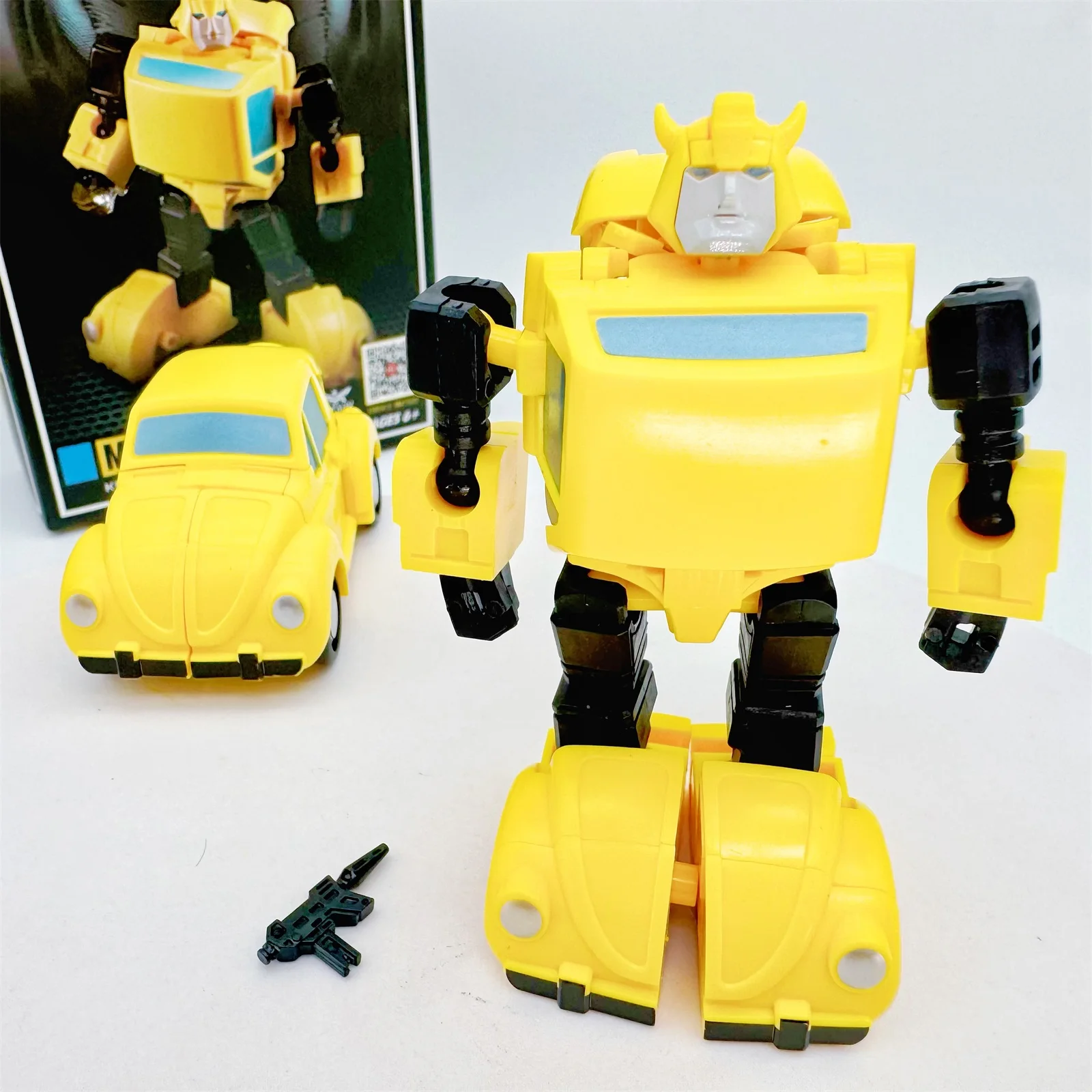 

Transformation Bee MCS-02 MCS02 KBB KO Newage G1 Mini Pocket Series 10cm Hornets Agent Action Figure Toys Robots Kids Gifts