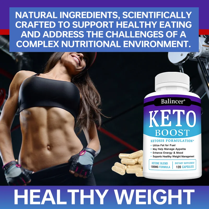 Weight Loss Organic Keto Detox Capsules Flat Belly Deep Cleansing Provides Energy Fat Burning Appetite Suppressant Supplements view 6