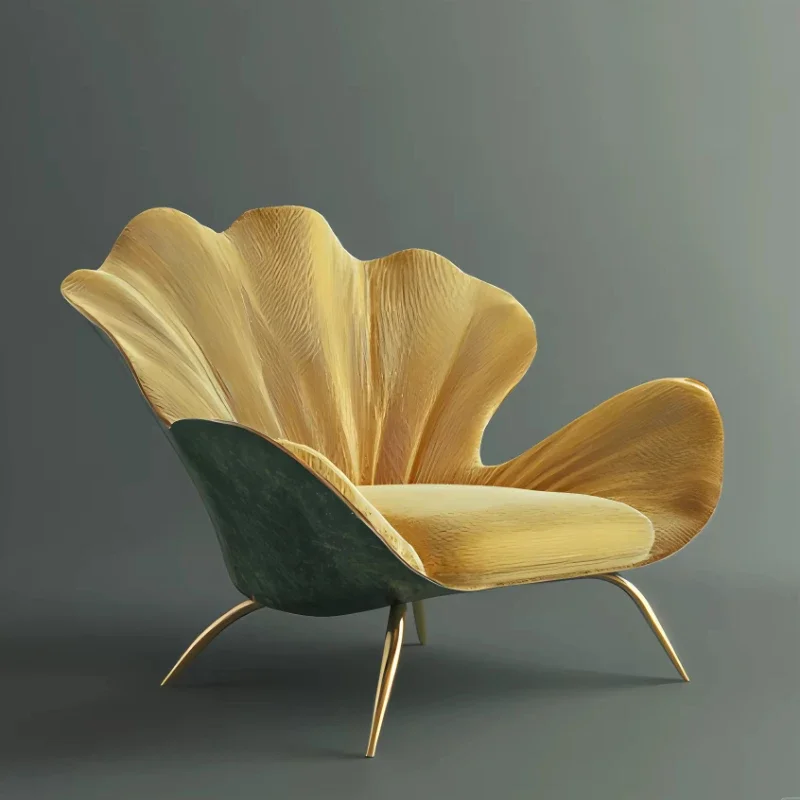 Retro single sofa handmade French luxury lounge chair modern living room restaurant hotel hospital furniture
