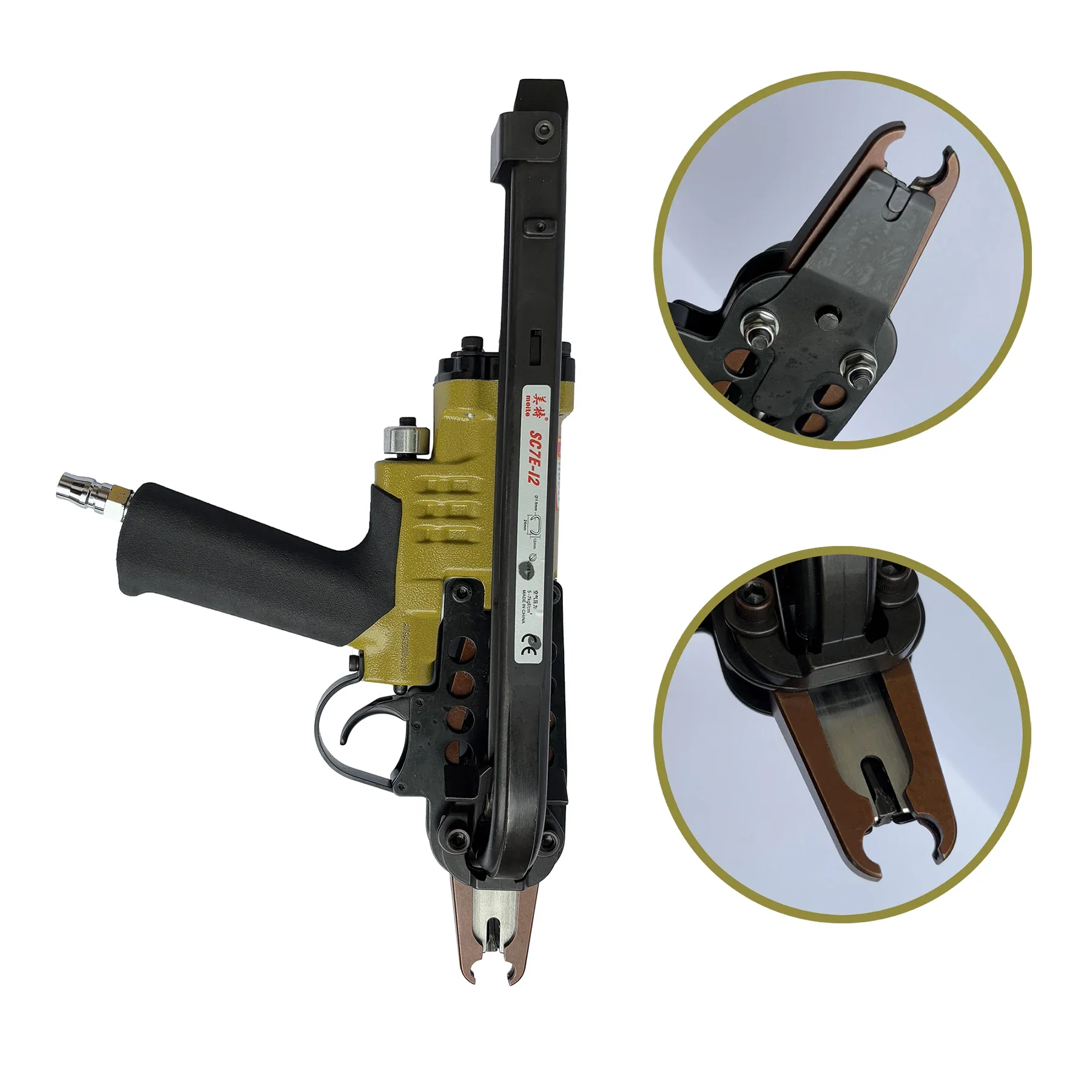 Meite C Ring Gun Pneumatic Hog Ring Stapler Tools SC7E — купить у AliExpress WW