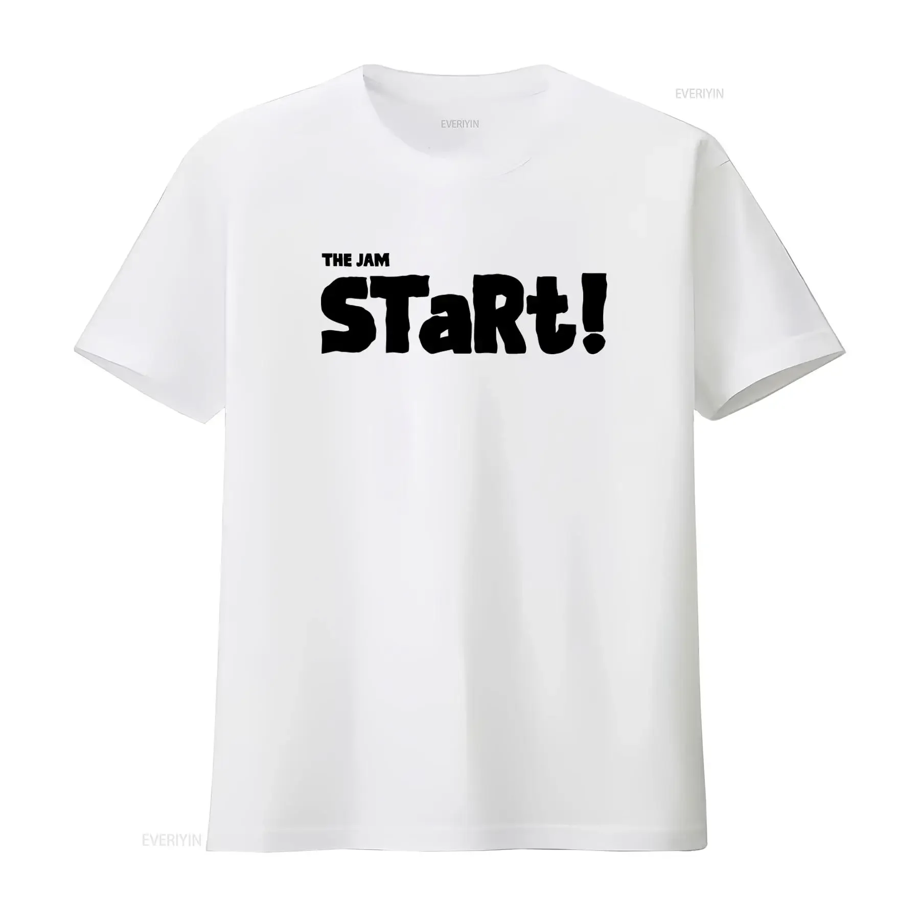 Classic Cotton S 5XL The Jam Start T Shirt for Paul Weller Live Concert Fans vintage Washed Stylish Stretched designer clothes