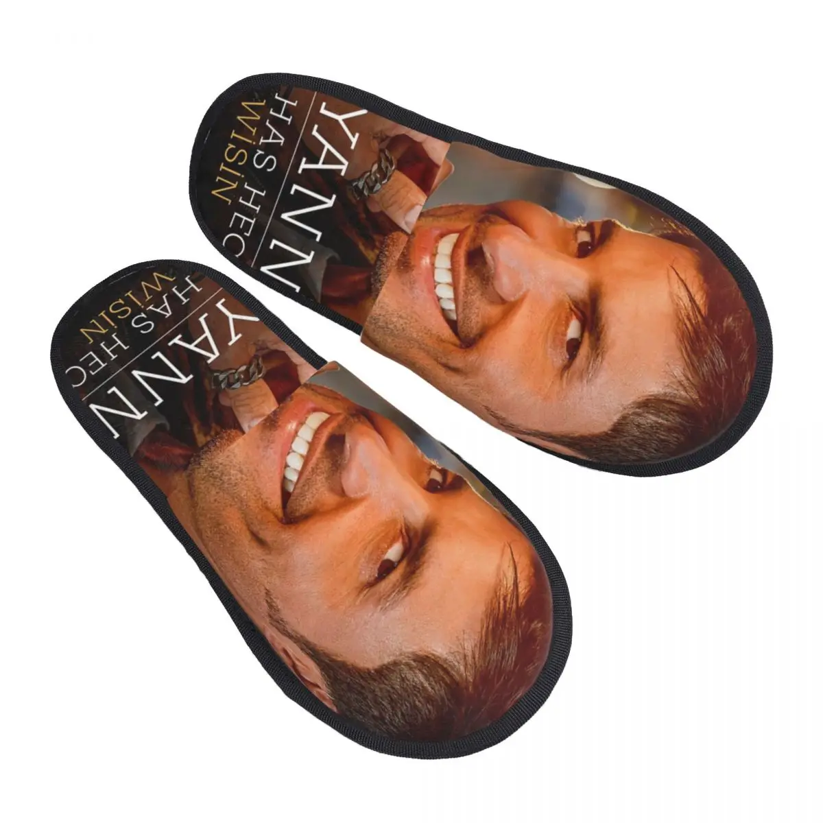 Chayanne Dance With Me Comfy Scuff Memory Foam Slippers Women Latin Actor Bedroom House Shoes