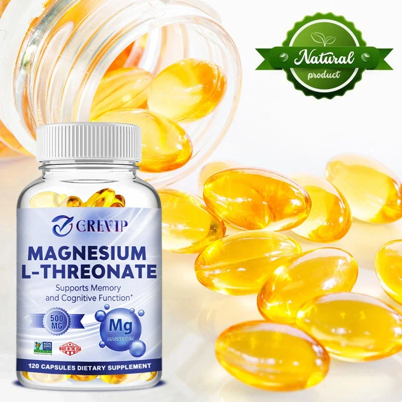 Magnesium L-Threonate Supplement – Nootropic Brain Supplement, Improves Memory