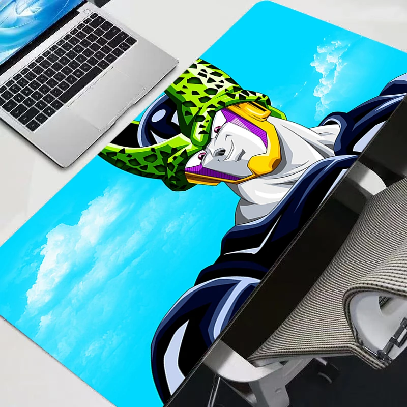 Large Gaming Mouse Pad Anime PC Dragon Ball Computer Gamer Durable New Desk Mat For CS GO LOL XXL Laptop Kawaii Mousepad