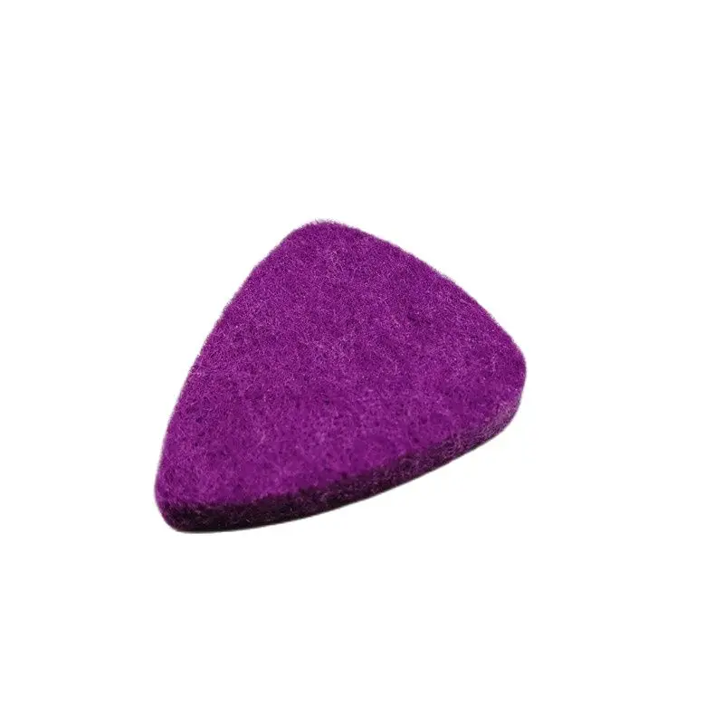 Water-Proof Felt Guitar Picks, Purple, Free Shipping, 1000, 3mm Thickness, Free Shipping