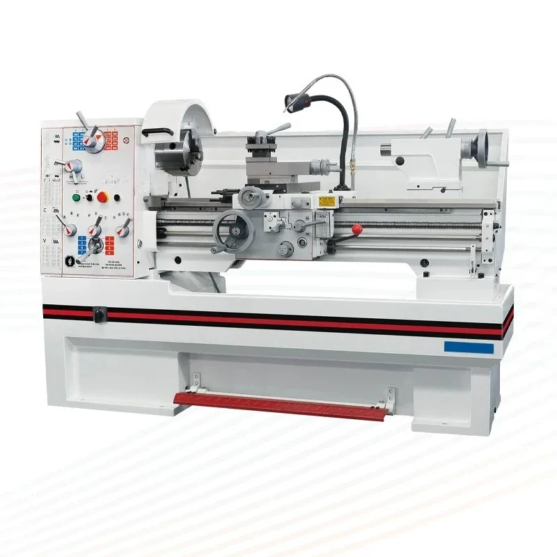 CM6241/6241V 52mm Spindle Bore Mini Bench Lathe Machine Small Mechanical Metal Manual Lathe