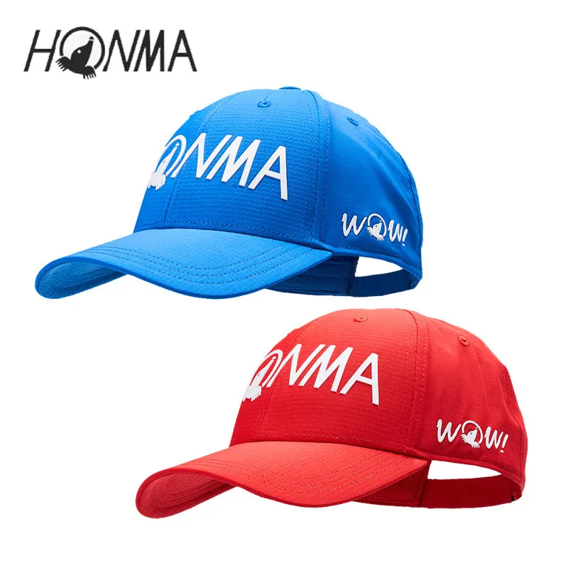 honma-golf-cap-men-breathable-quick-dry-sports-hat-lightweight-sun-protection-outdoor-golf-visor-adjustable-baseball-cap