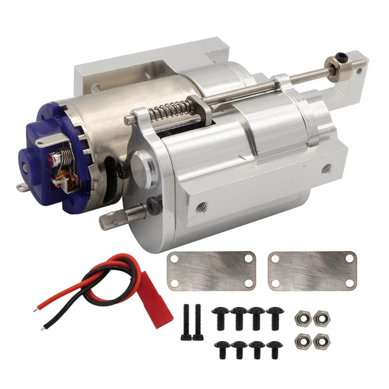 Three-Generation Full Metal 2 Speed Gearbox Transmission For WPL B14 B24 C14 C24 MN D90 MN99S RC Car Parts