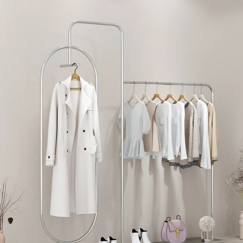 Hats Display Industrial Clothing Rack Hall Luxury Boutique Jackets Extension Shelf Garment Hanger Organizer Shoe Furniture