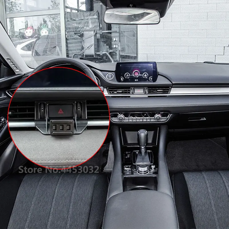17mm Special Mounts For Mazda 6 Atenza Car Phone Holder GPS Supporting Fixed Bracket Air Outlet Base Accessories 2004-2021
