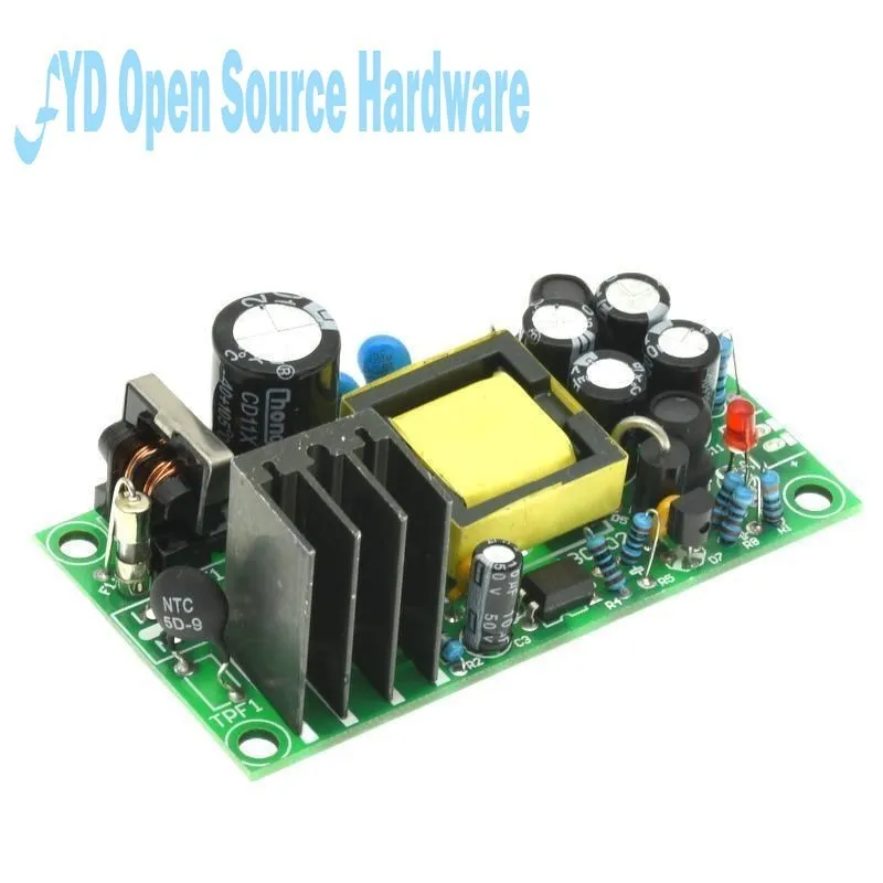  Isolated Switching Power Supply Module AC-DC Power Supply Module 12V 5V 1A 220V To 12V 5V 1A Dual Output