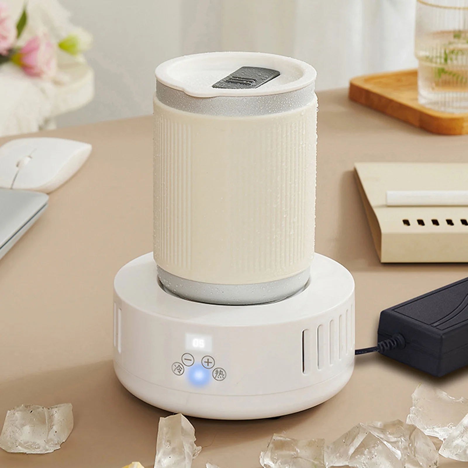 desktop-electric-cup-heater-cooler-anti-slip-leak-proof-aluminum-500ml-mug-cooler-warmer-for-home-travel-office