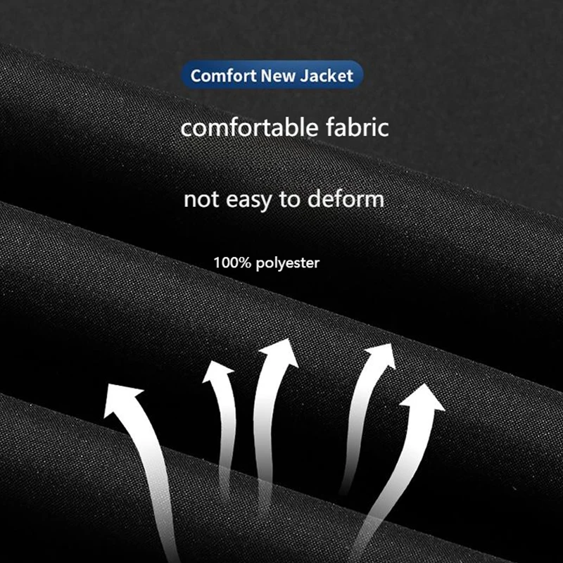 แจ็คเก็ตผู้ชายใหม่ 2025 แจ็คเก็ตธุรกิจระดับพรีเมียม แจ็คเก็ตมีฮู้ดสำหรับฤดูใบไม้ร่วง เสื้อคลุมผู้ชายสีพื้น เสื้อผ้าผู้ชายแนวสตรีทแวร์