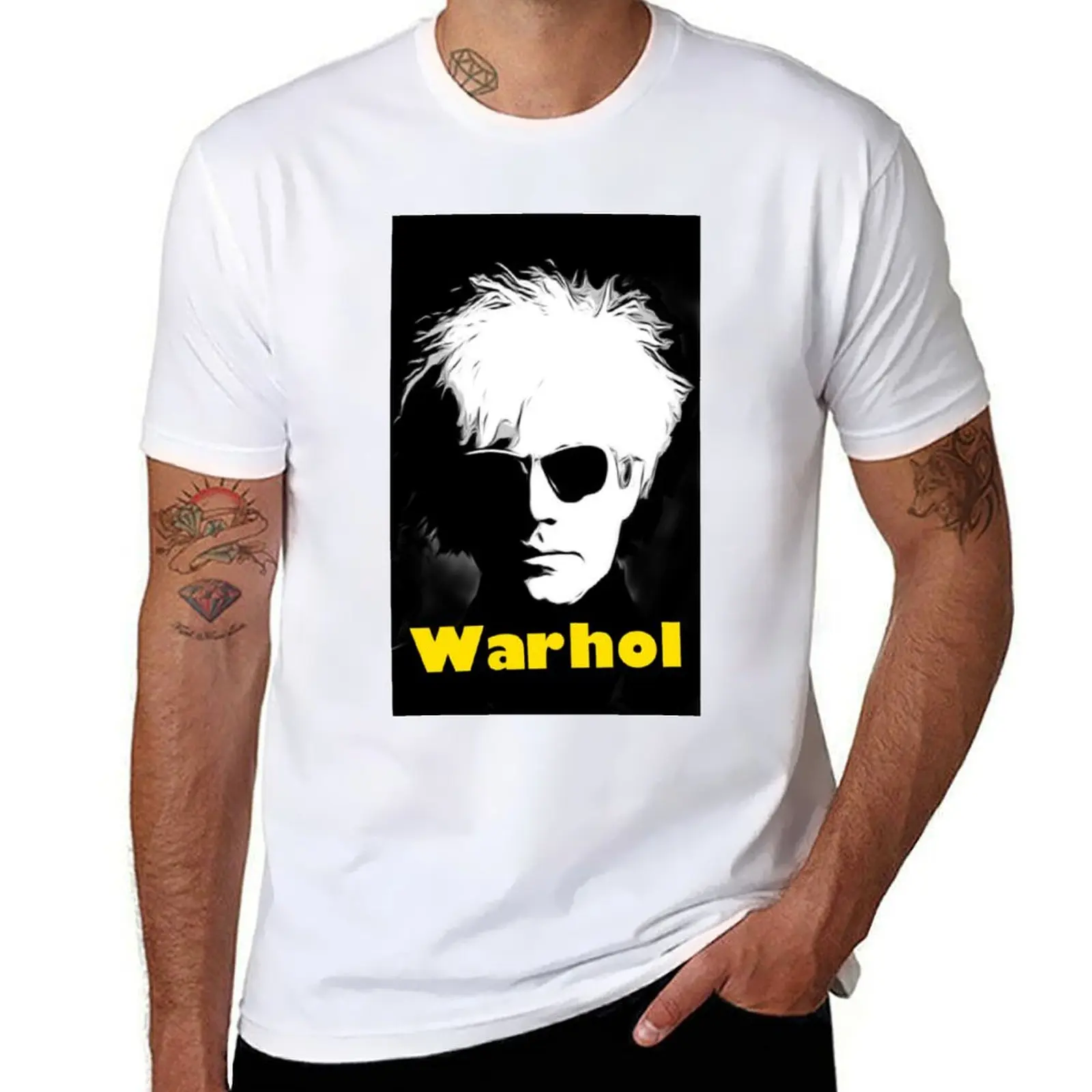 

Andy Warhol T-Shirt anime t shirts for man man t shirts for men casual T-Shirt