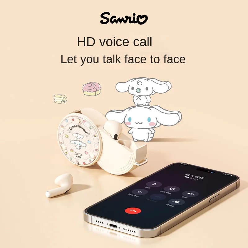 Sanrio-auriculares de dibujos animados para niña, audífonos de alta calidad con clip, para fiesta de estudiantes, Jade, Guigou, HelloKitty, yp06, novedad de 2024
