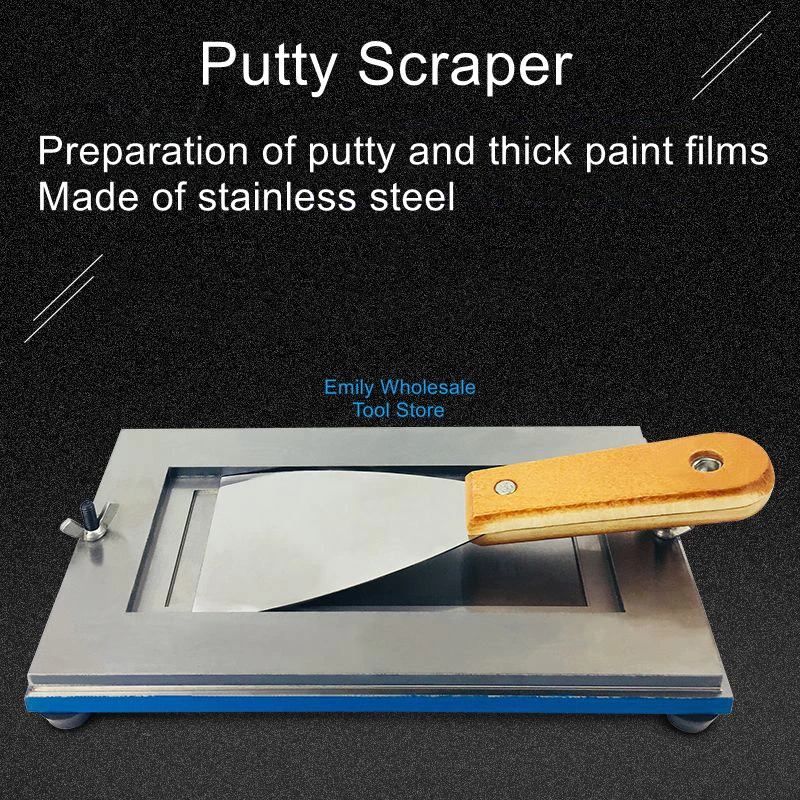 

Putty QNG Scraper Paint Film Preparation Coating Film Film Maker Scraper Coating Film Paint Coating Scraping Method Film