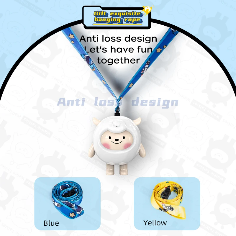 KSUN UT888 جهاز اتصال لاسلكي محمول للأطفال اتجاهين راديو Eggy حفلة أطفال جهاز اتصال لاسلكي للعبة