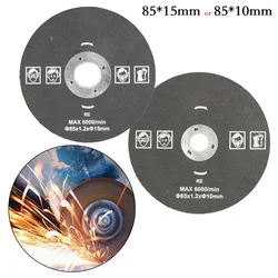1pc 85mm Cutting Disc 10mm/15mm Inner Diameter Circular Resin Grinding Wheel Saw Blade New For Angle Grinder High Hardness