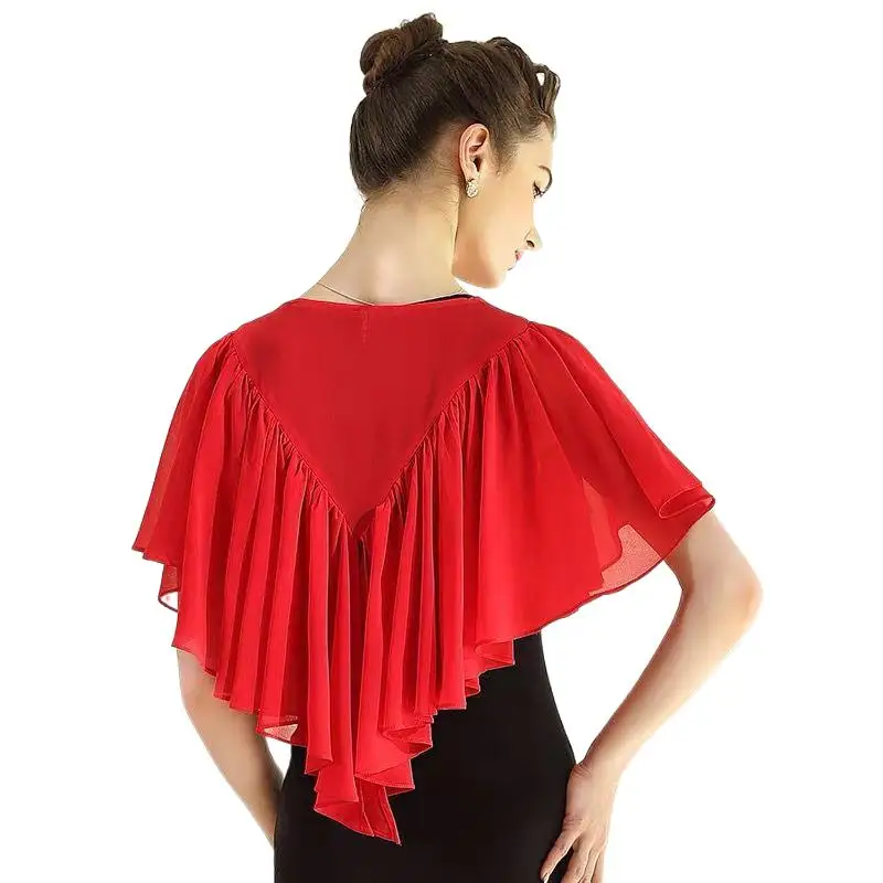 Summer Women Chiffon Blouses Vintage Elegant Sunscreen Cardigan   Ruffle Bow Wrap Shirt Cardigan Tops black blue red