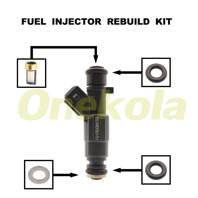 

Fuel Injector Repair Kits for Chineses Changan OEM: F01R00M103