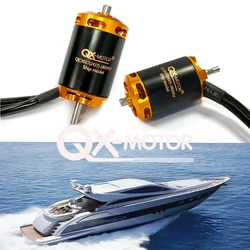 QX-MOTOR QF3027 3600KV 3800kv Brushless Motor Use 90A 120A ESC FOR RC Ship Boat Accessories