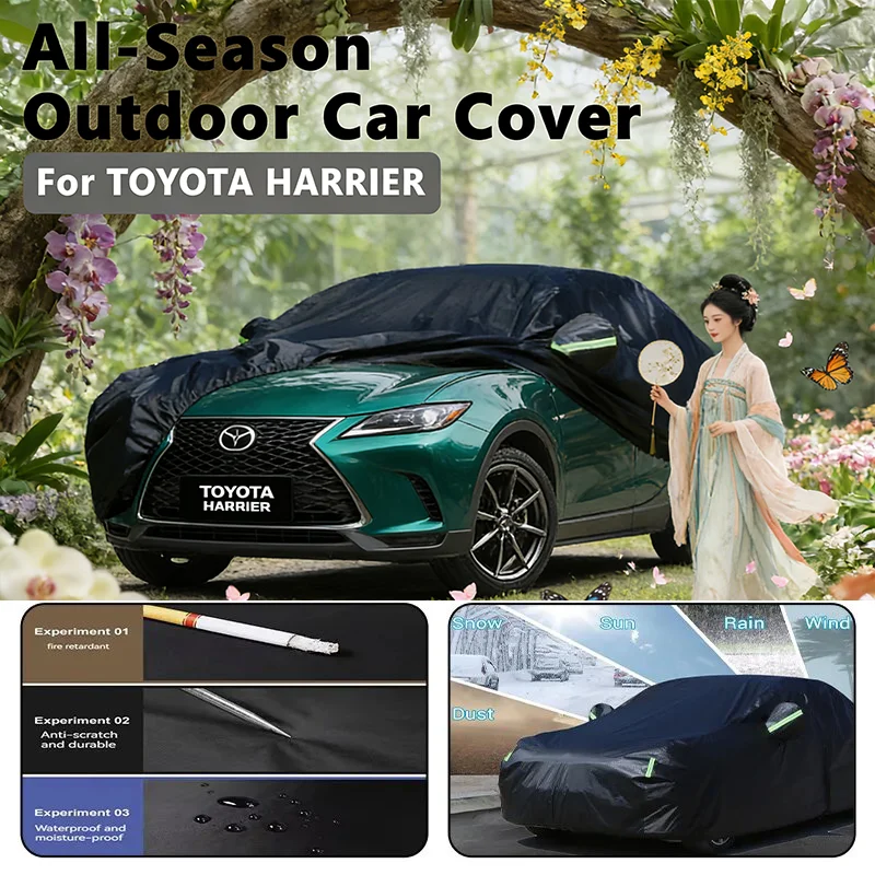 

Outdoor Car Cover for TOYOTA HARRIER - Outdoor Full Protection, Waterproof Dustproof Heat-Resistant
