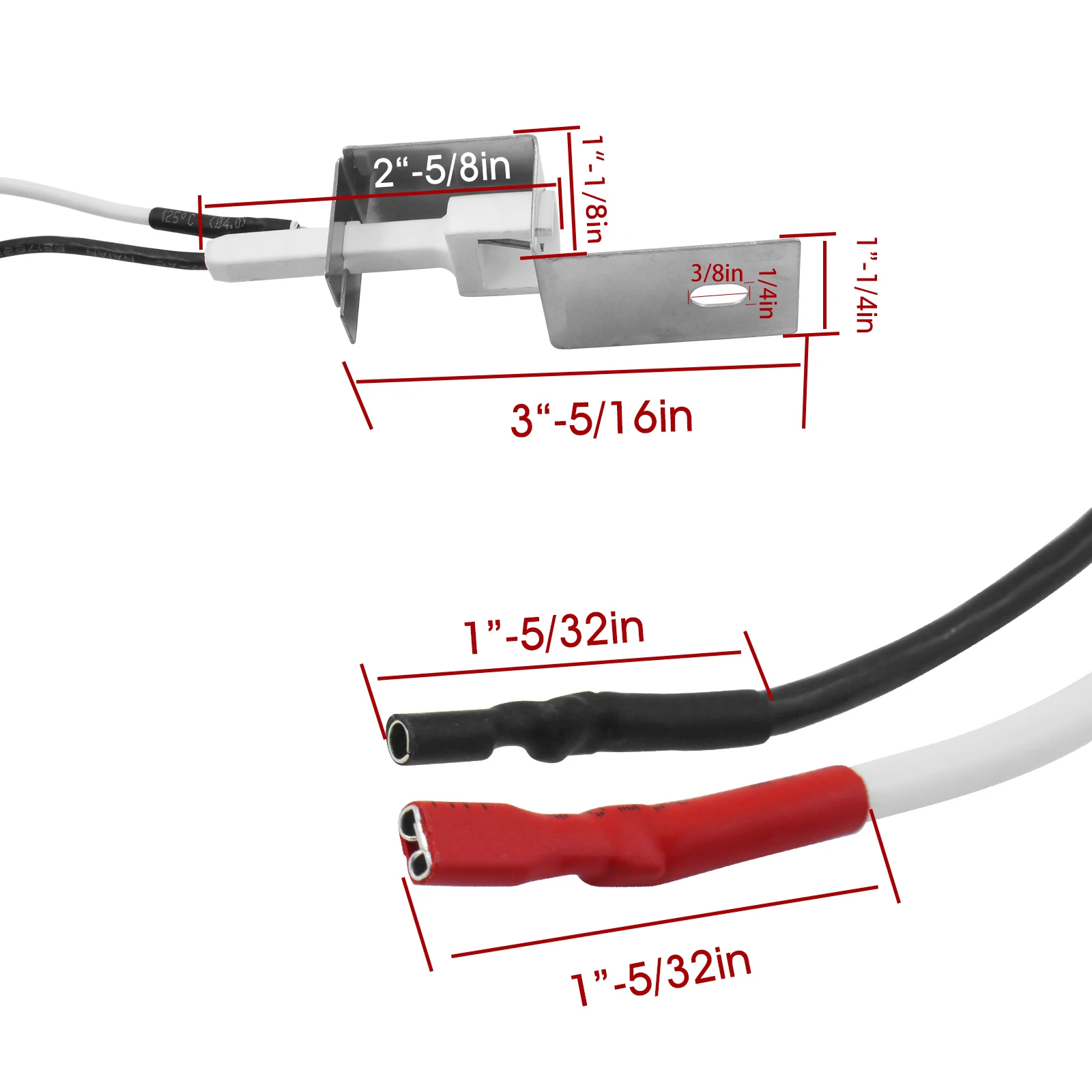 Eletrônico Igniter Button Set, BBQ e Grill Supplies, Ignição Kit de substituição do conjunto, apto para Weber Q100, Q120, Q200, Q220, Q1000, Q2000