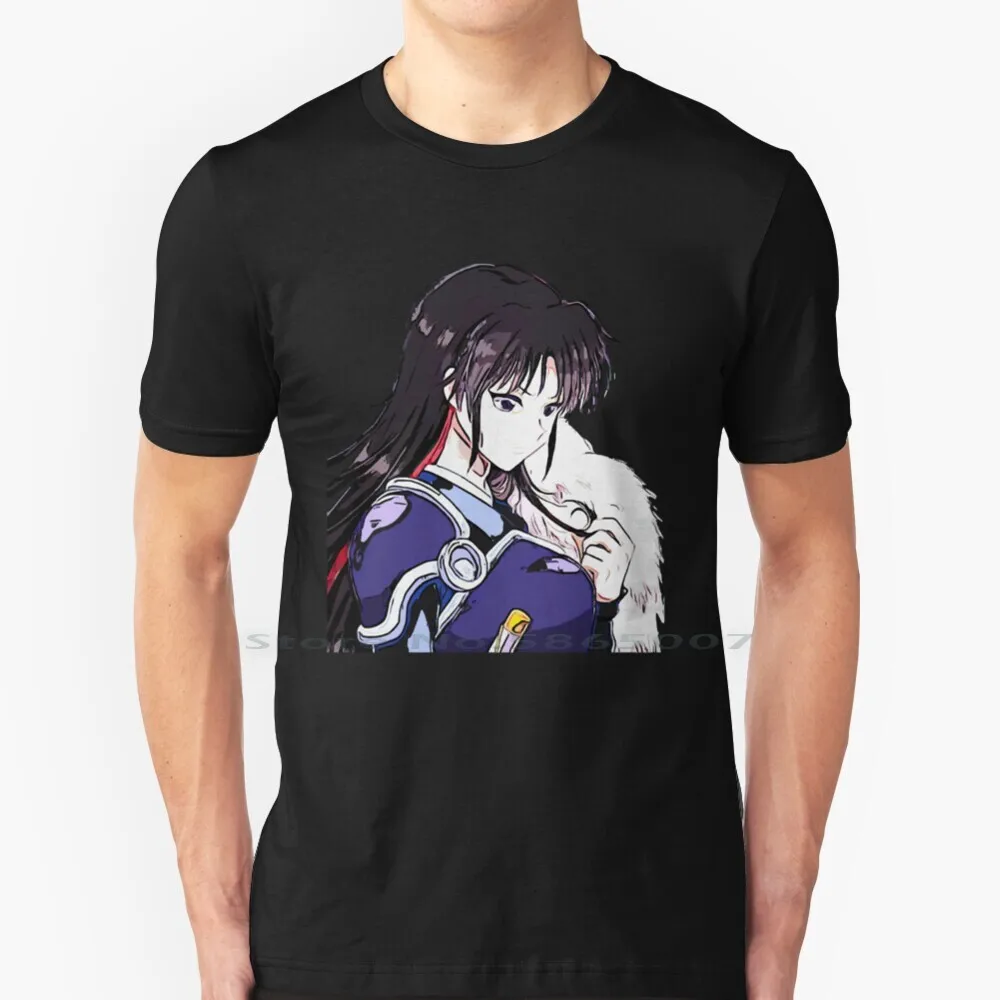 Setsuna | Yashahime 100% Cotton T Shirt Moroha Anime Yashahime Princess Half Demon Inuyasha And Kagome Kikyo Manga Naraku