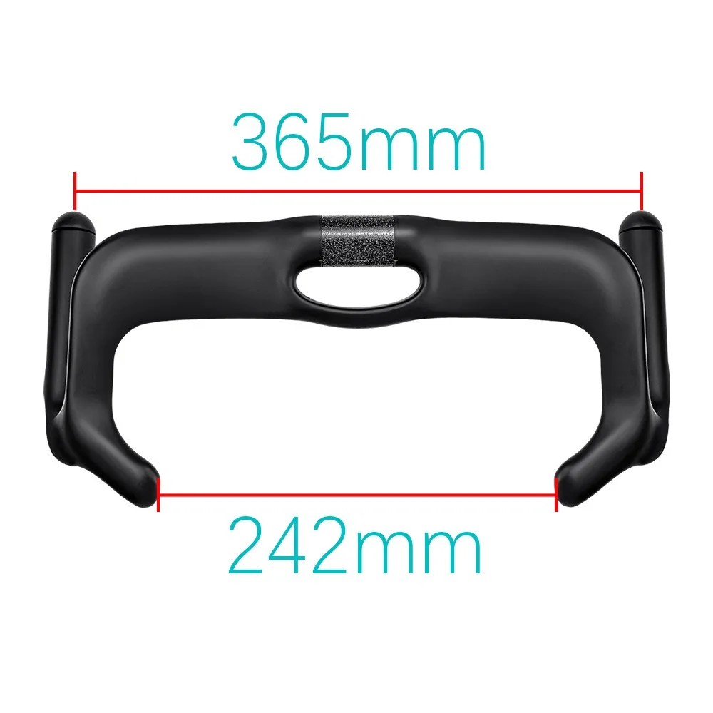 Vollcarbon-Fahrradlenker, Professioneller Rennradlenker, 325mm Fixie-Wettkampf-Fahrradlenker, Fahrradzubehör – Detail 12