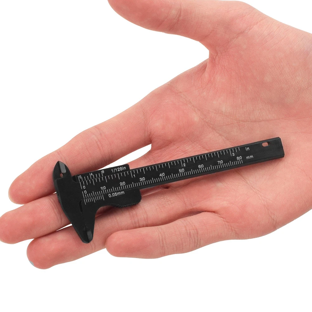 

5Pcs Eyebrow Measuring Tool with Dual Scale Caliper Lightweight Plastic Eyebrow Ruler for Precise Brow Shaping Convenient