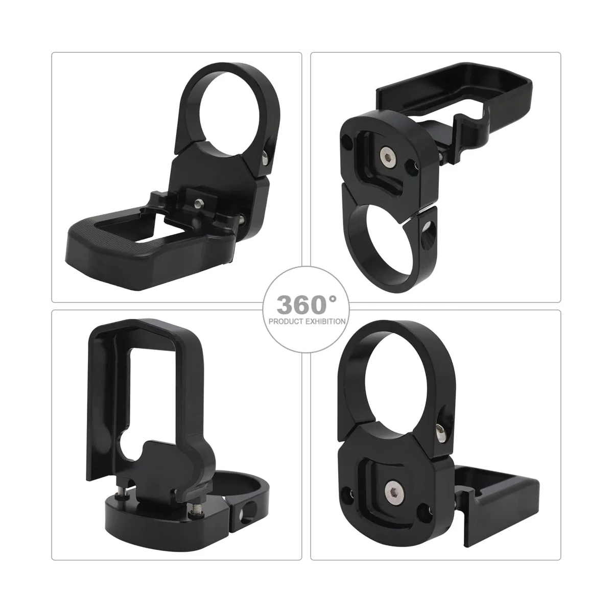 حامل نقل رقمي للدراجات النارية لـ Sur-Ron Sur Ron Light Bee X/S/LBX Segway X160/X260-أسود