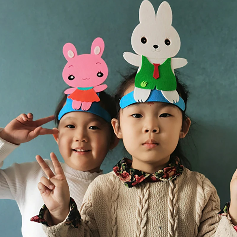 3 stks Plastic Hoofdband Snelle Vraag Spel Cosplay Props Klaslokaal Familie Party Bordspellen Educatief Speelgoed