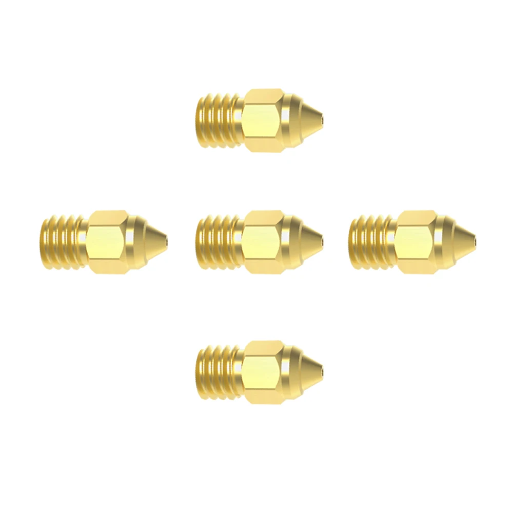 CREALITY 10PCS 0.2/0.3/0.4/0.5/0.6/0.8MM Optional Hotend Extruder Nozzle For Ender-3/3 PRO/3 V2/ CR-10/10V2/V3 Printer