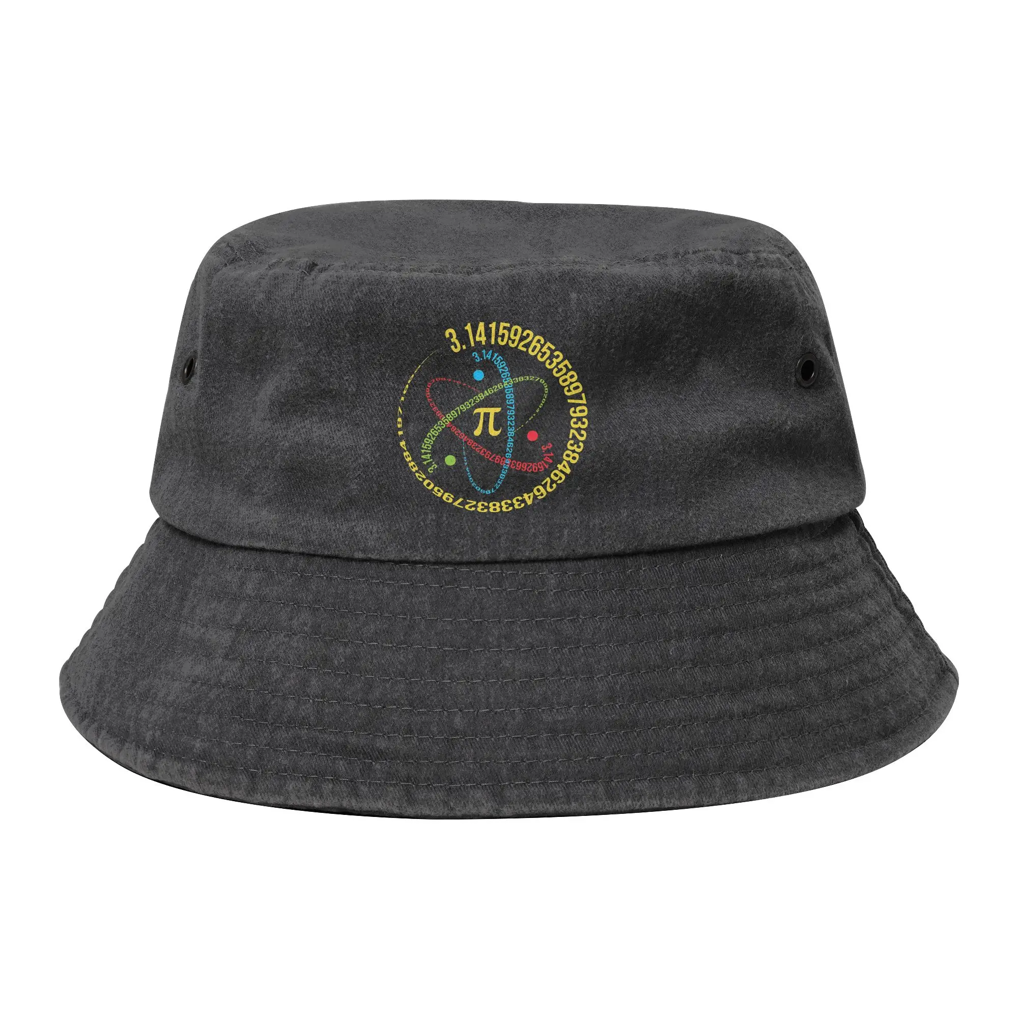 Vocation Headwear Pi Day Math Nerd Geek Merch Bucket Hats Men Women Distressed Cotton Sun Hat Ispoti Cap Fisherman Caps Outdoor
