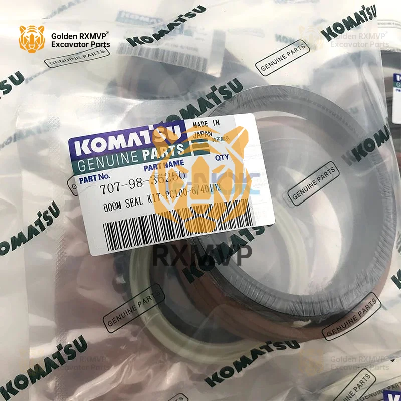 

For oil seal PC100-6/4D102 Boom cylinder seal kit 707-98-36250 7079836250 Excavator