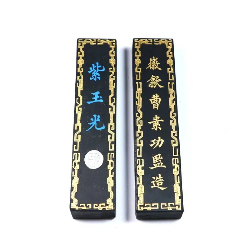 High End Chinese Shanghai Ink Ingot Calligraphy Painting Oil Soot Ink Blocks Chinese Calligraphy Brush Oil Smoke Ink Stick Stone