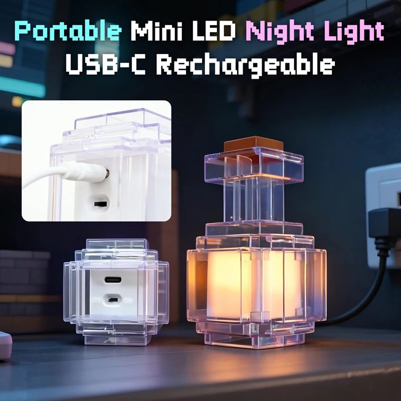 1PC 창의력 7 색 의학 병 야간 조명 LED 장난감 - Lighting Room Decor Items 리뷰 및 가격