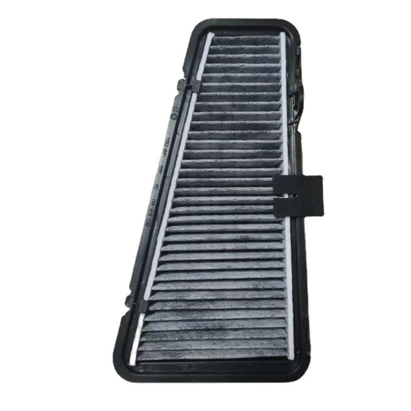 Car Cabin Air Filter OEM 8KD819439/8KD819441 for Audi A4 B8/Q5 8R/A5 8T 8F S5/External Air Conditioning Filter Core+Alone Grid