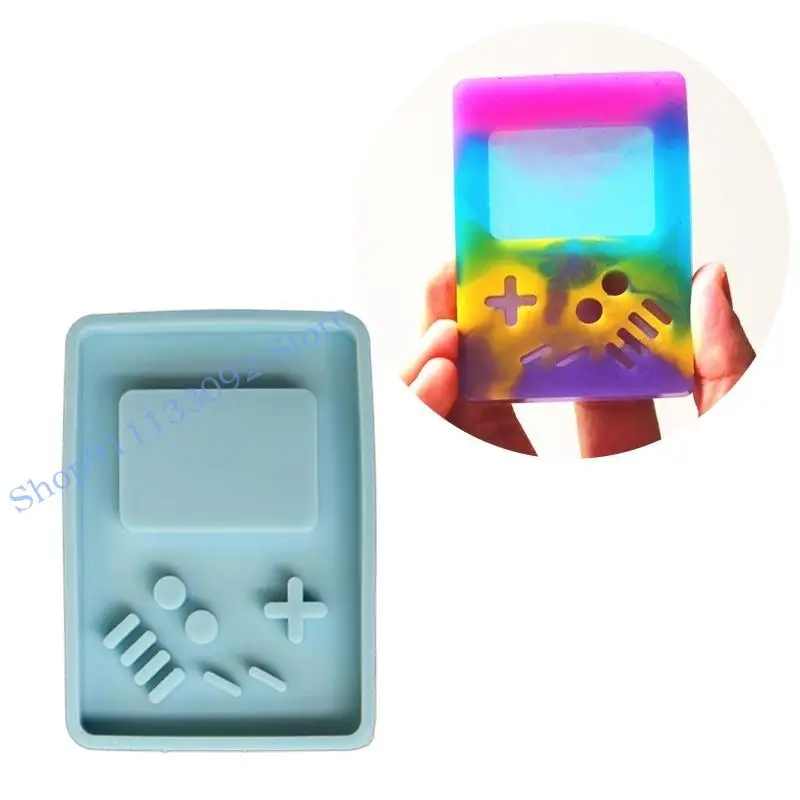 

H9ED Video Game Epoxy Silicone Casting Molds for Resin Casting for Pendant Jewelry