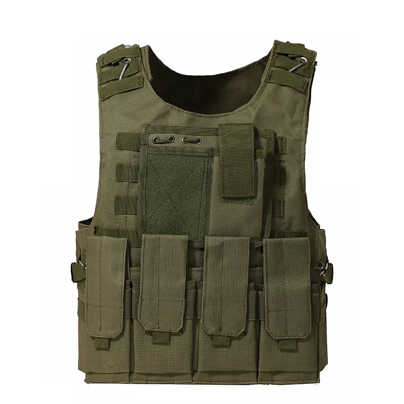 Imagem -06 - Combat Training Assault Tactical Vest Porta-pratos Caça ao ar Livre Airsoft cs Hunting Coletes de Proteção Esportiva