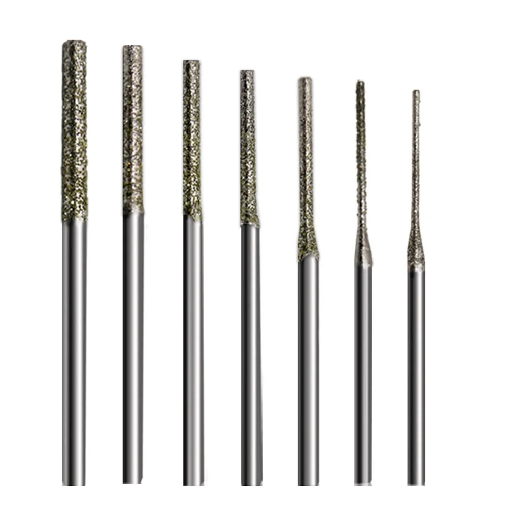 0.8-2.5MM Jade Punch Needle Jade Punch Needle 15mm 2.35MM materiale abrasivo cilindrico dimensione delle particelle lunghezza della sabbia