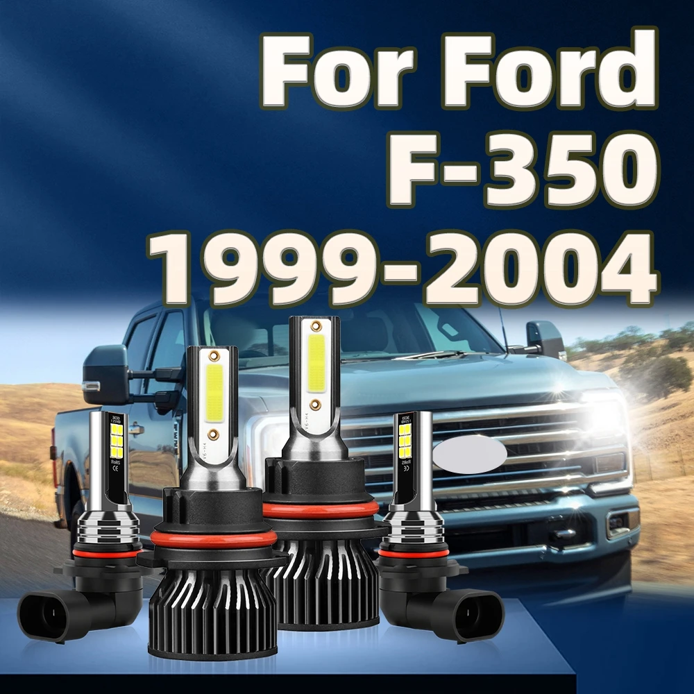 

6000K White Led 9007 Car Headlight 130W Bulbs Auto 9145 Fog Lamps For Ford F-350 1999 2000 2001 2002 2003 2004