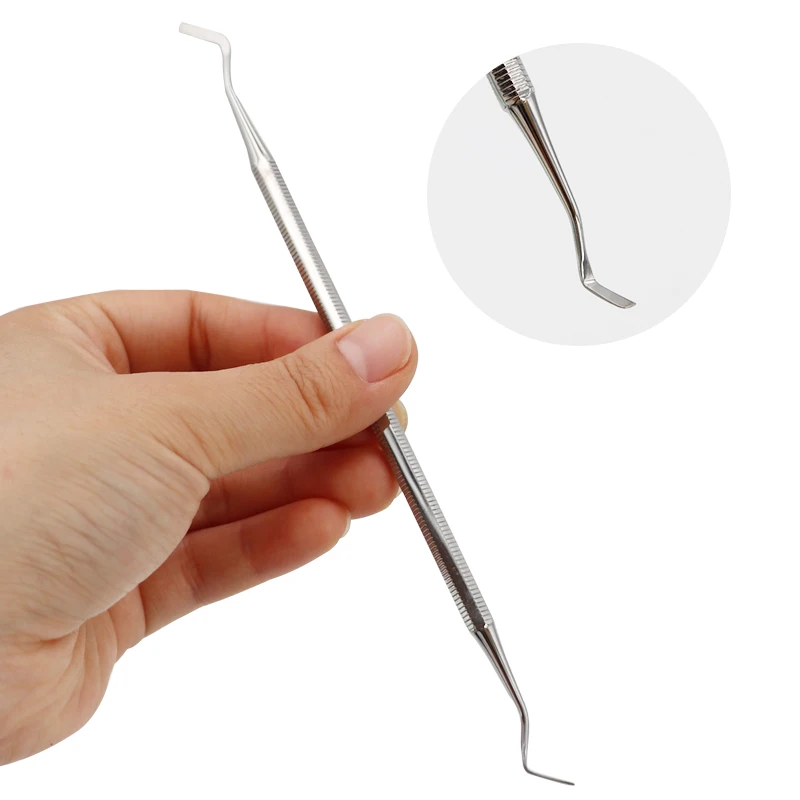 1pc Dental Gingival Retraction Cord Packer Stainless Steel Gingival Separator Dental Scaler Double Ends Instrument Model A/B