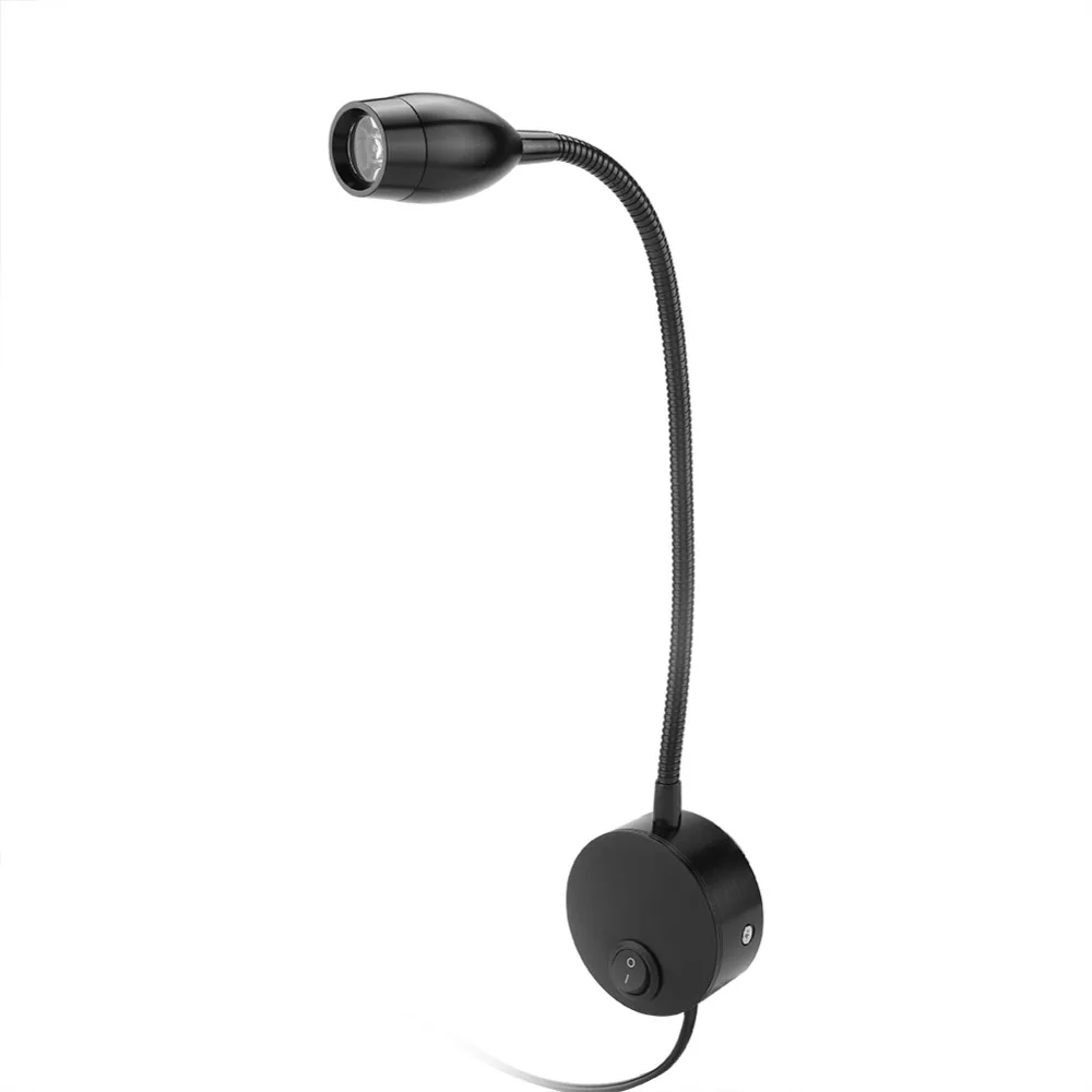 モダンな-3-ワット-led-ウォールランプ-ac-85-265v-米国プラグ-led-ウォールライト調整可能な黒の壁掛けランプオフィス
