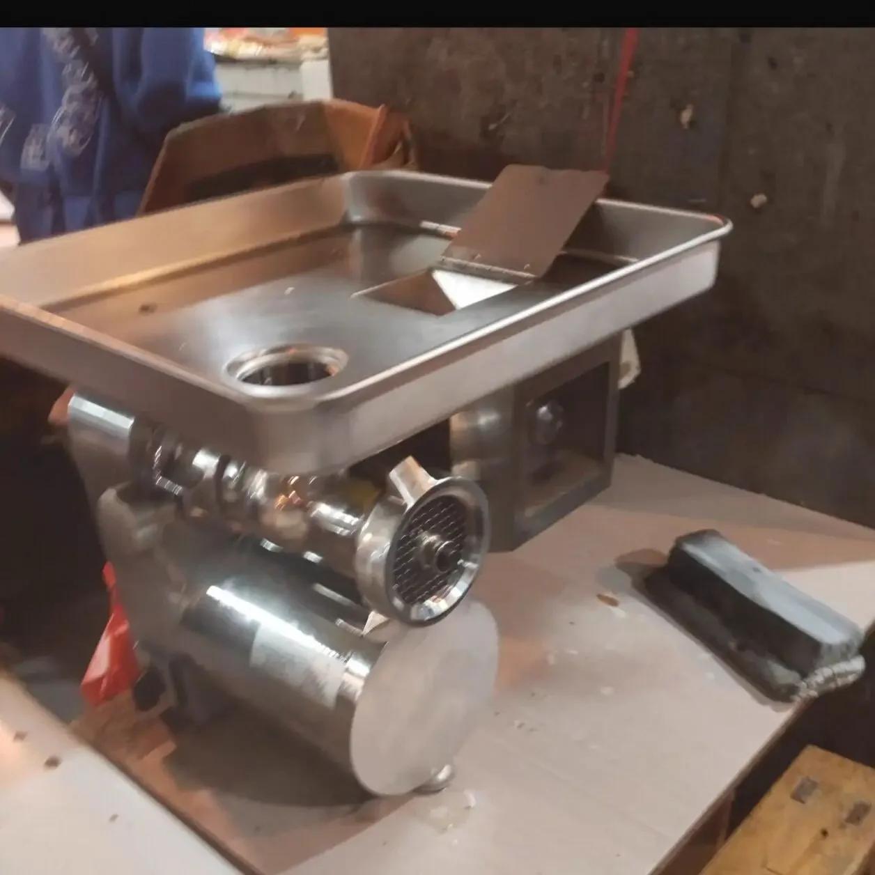 Stainless Steel Minced Meat Extruder Meat Vegetable Shred Slicer Chopper Food Processor