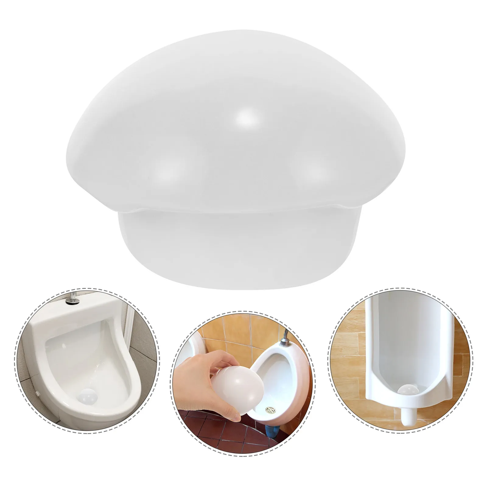 Ceramic Urinal Strainer Stopper for Men Easy Install No Tools Required Modern Bathroom Accessory Urinal Plug Urine Strainer Cap