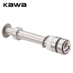 Kawa 1pc Fishing Reel Handle Shaft Install Knob Accessory Include ( 2pcs Bearings) And Washers Fishing Reel Rocker Parts For DIY