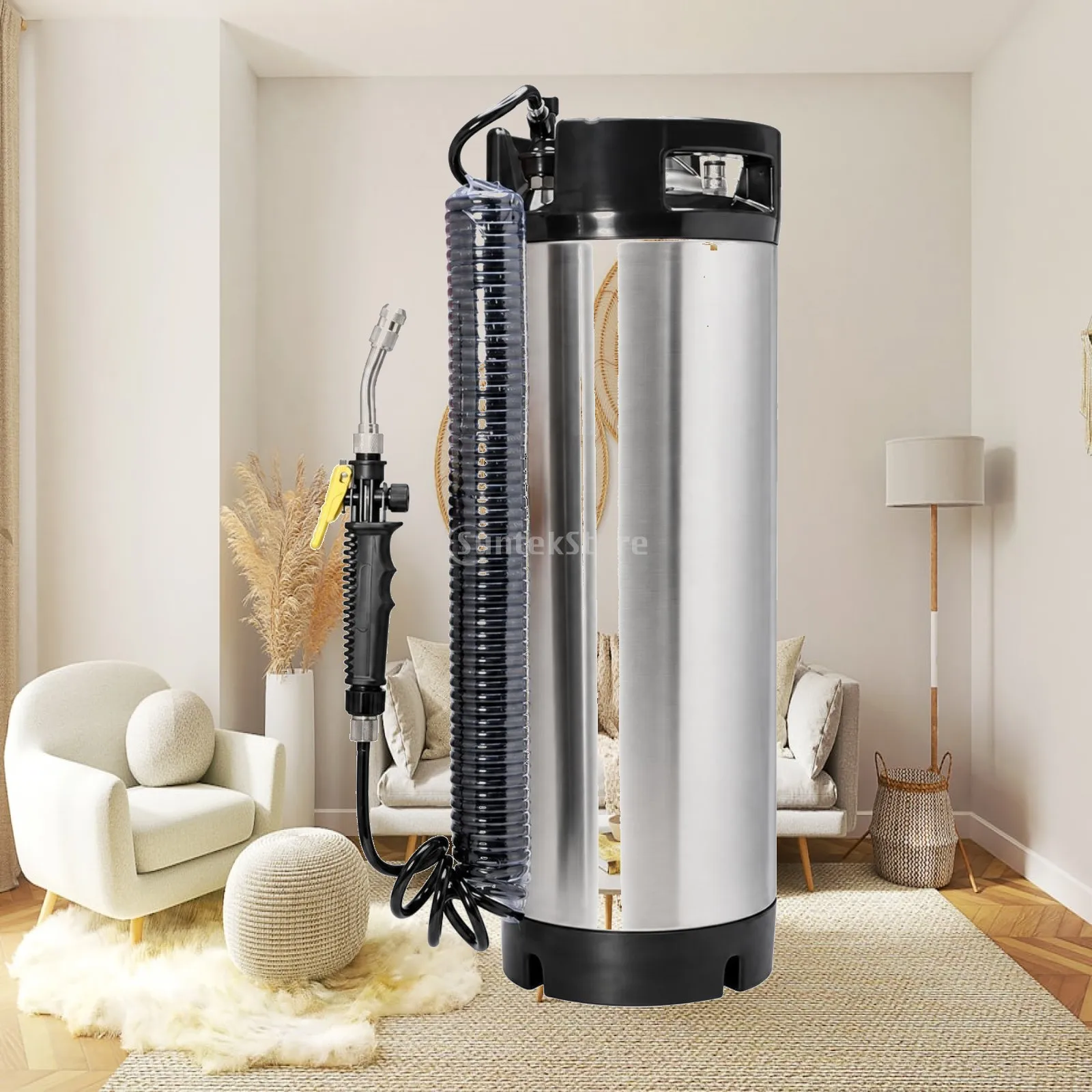 Stainless Steel Portable Sprayer for Paint Protection Film Installation and General Auto Detailing with Carry Handle
